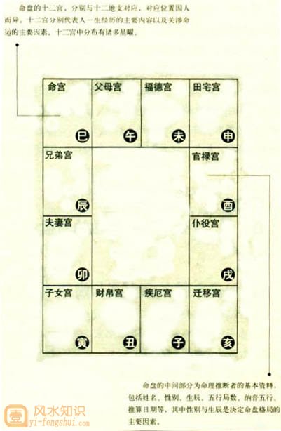 紫微斗数的命盘